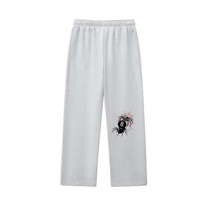 Contrast-Stitched Fleece Sweatpants