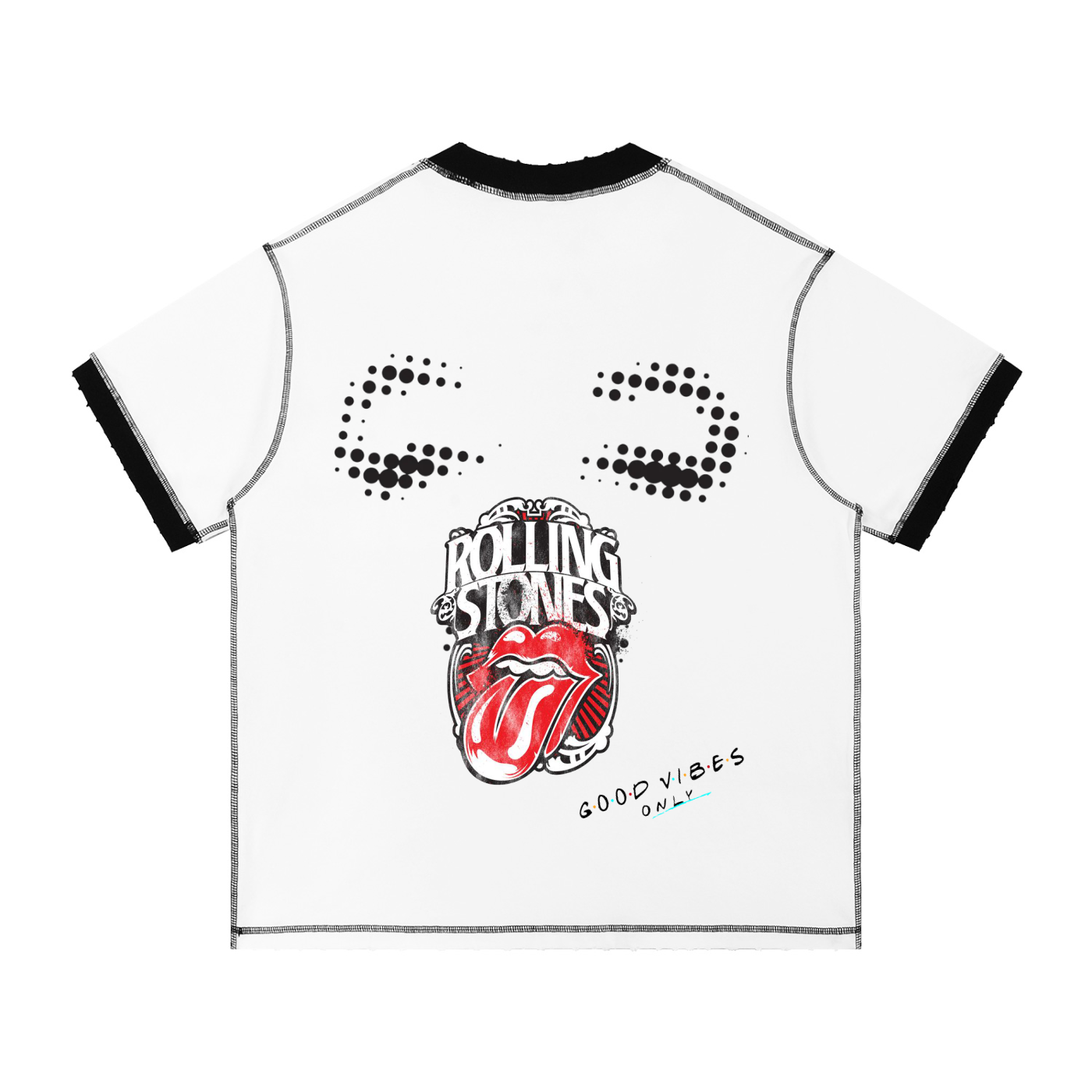 Contrast-Stitched Cotton T-Shirt