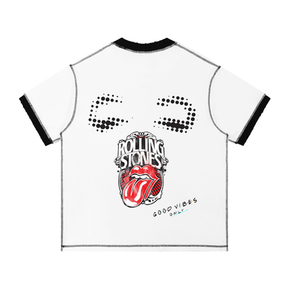 Contrast-Stitched Cotton T-Shirt