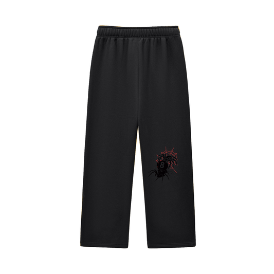 Contrast-Stitched Fleece Sweatpants