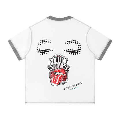 Contrast-Stitched Cotton T-Shirt