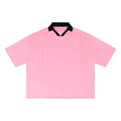 Unisex Striped Boxy Soccer Jersey