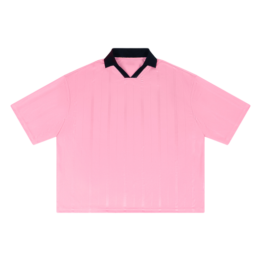 Unisex Striped Boxy Soccer Jersey