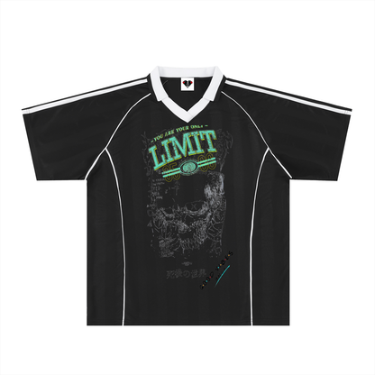 Shadow Stripe Collared Soccer Jersey
