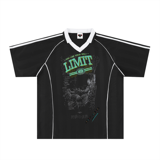 Shadow Stripe Collared Soccer Jersey