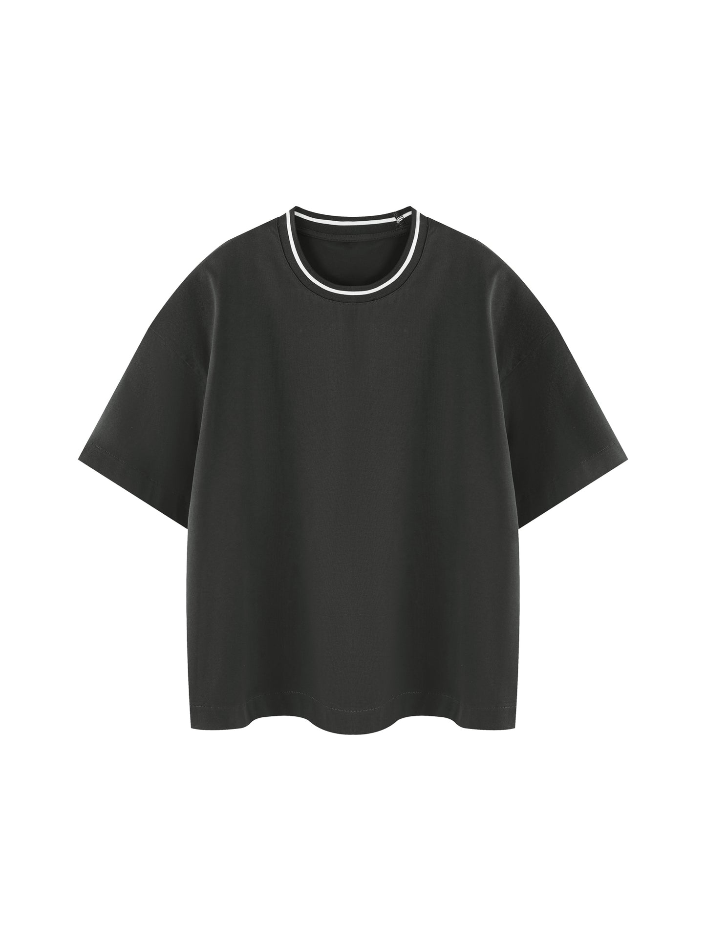 Unisex Boxy Ribbed T-Shirt